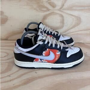 Nike SB Dunk Low Huf San Francisco Sneakers Black/White Big Kid's 6.5 FD8775-001